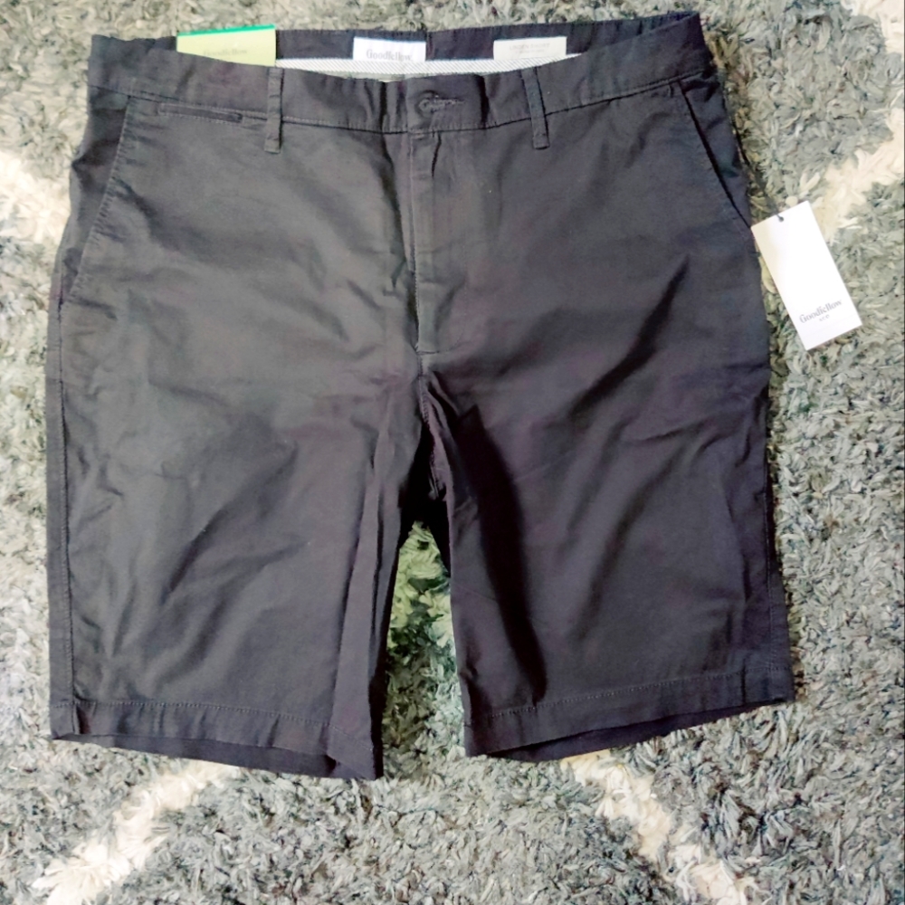 NWT Men Goodfellow Black Shorts - Picture 1 of 3